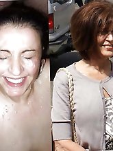 Before and after photos of the Cougar Gail