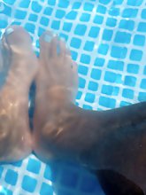 Submerged feet collection 1