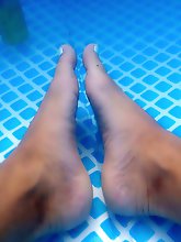 Submerged feet collection 1