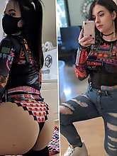 Mad experienced gilfs are covered with sperm