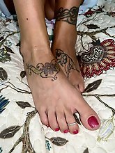 Amazing older woman appears thrilled