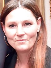 Elegant older granny is getting naked