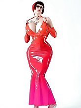 Dazzling older mom with dripping pussy